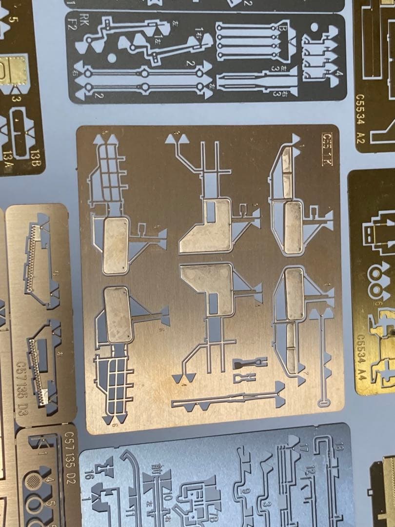 サ*ア様 送料込み　ワールド工芸　nゲージ 蒸気機関車　C55,C57用パーツセ