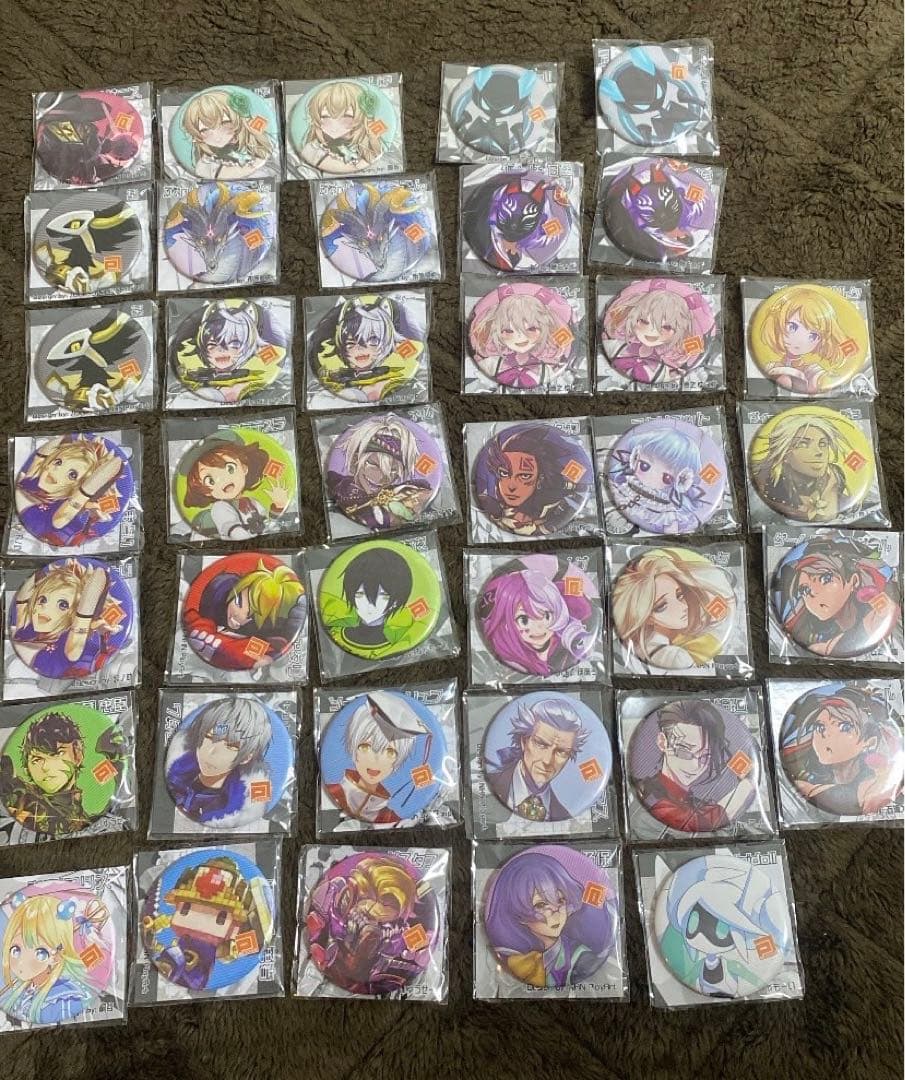 #コンパス　非売品缶バッジセット　バラ売り可