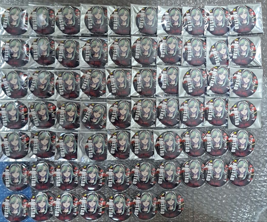 コンパス アミスター WEGO 缶バッジ 67点