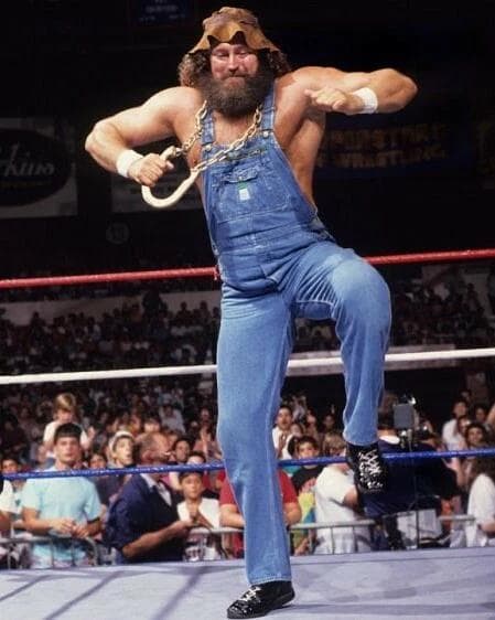 Hillbilly Jim 1984 WWF レスリング 19cm
