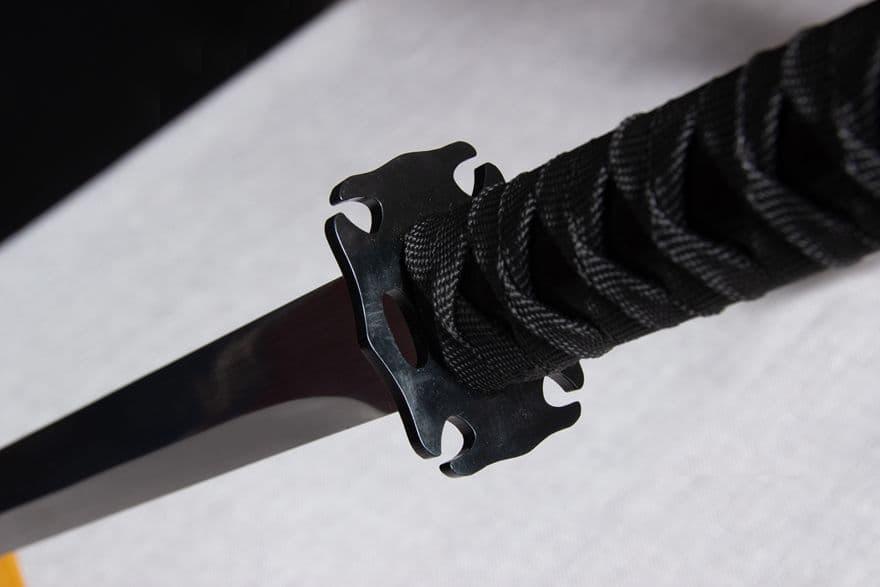 刻龍唐刀3点セット 武具　刀装具　日本刀　模造刀   居合刀