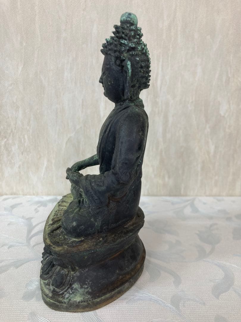 関羽青銅製仏像　& 青銅仏像