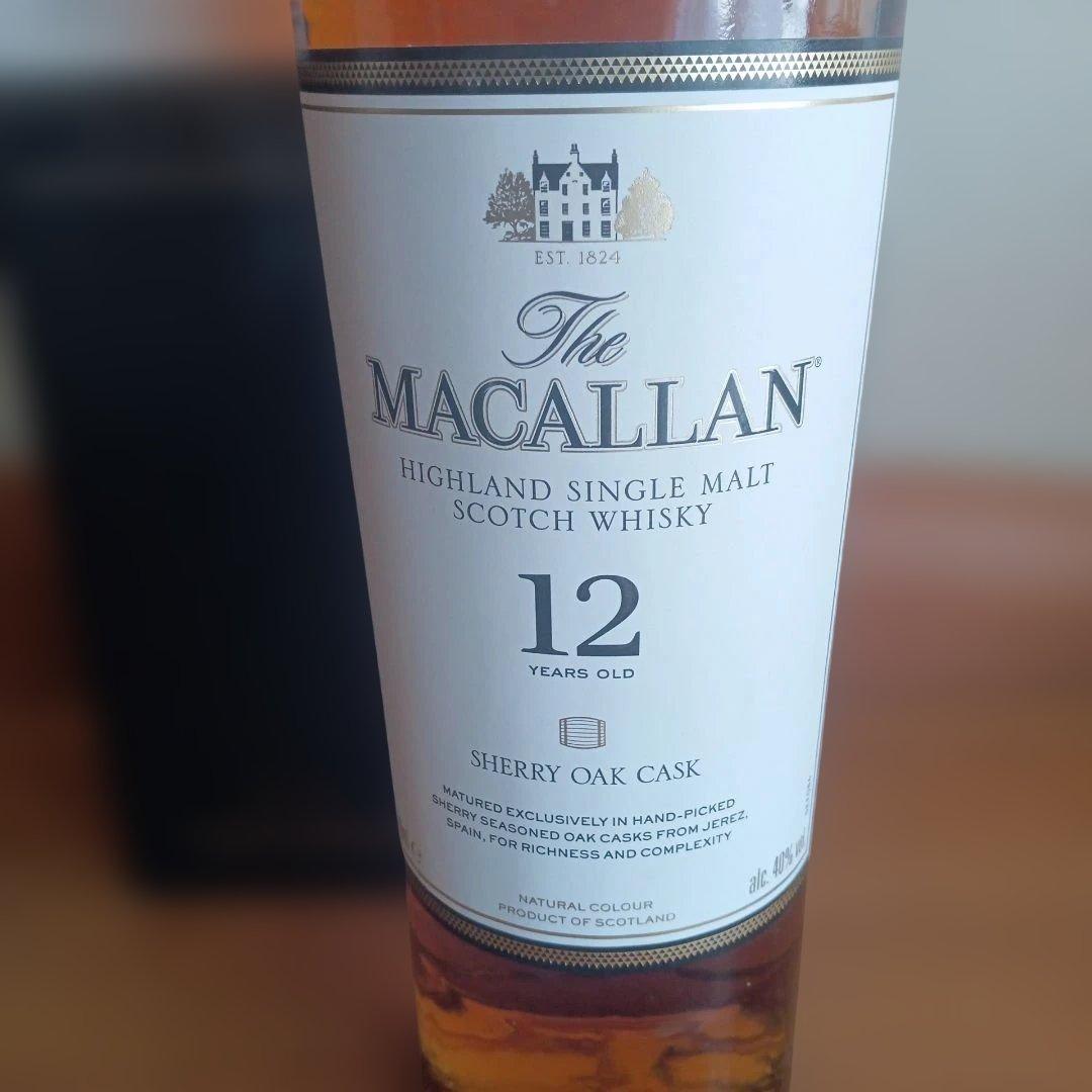 The Macallan 12年 シェリーオーク 700ml