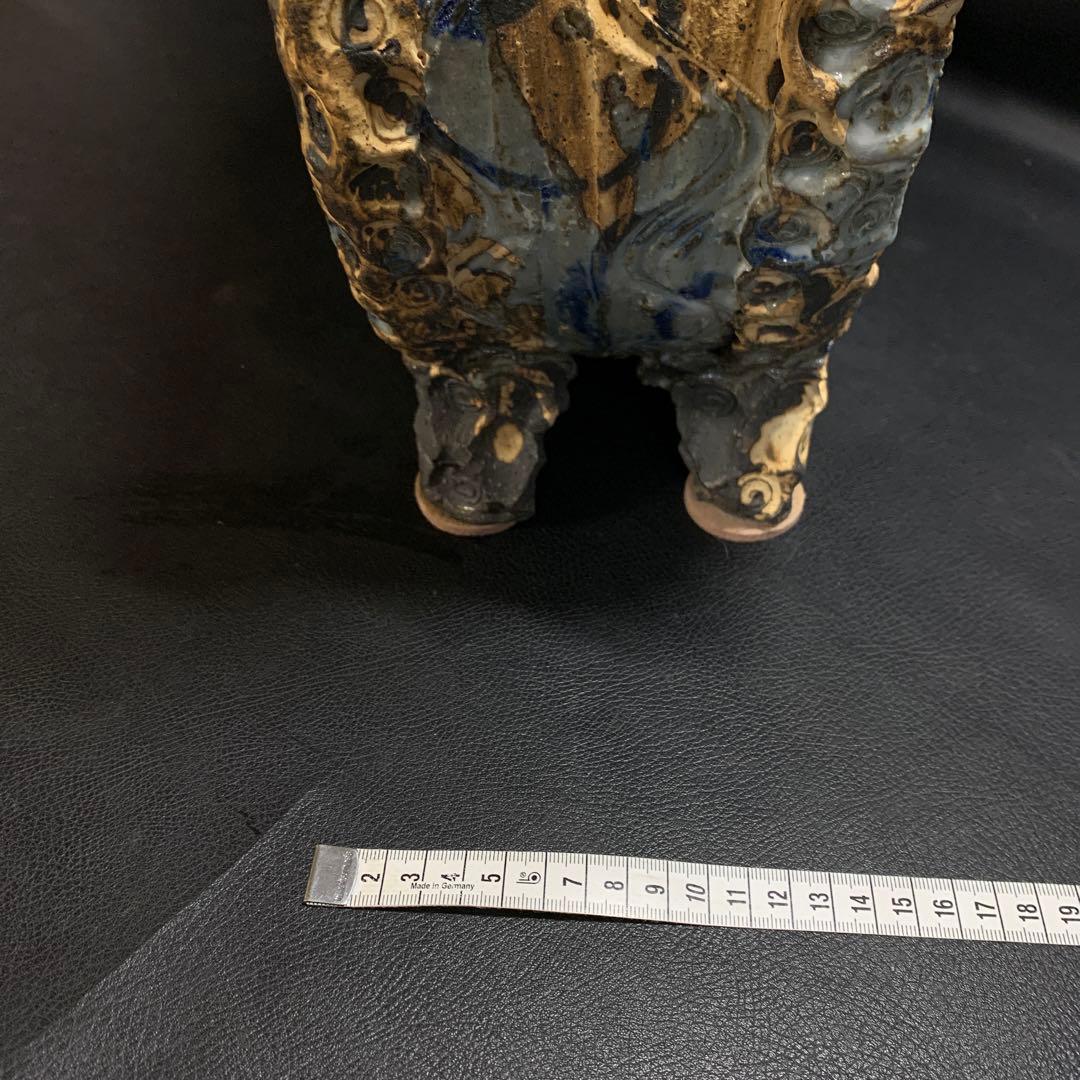 丸型の陶器の水槽　金魚・メダカ・インテリアに 和&アジアンテイスト