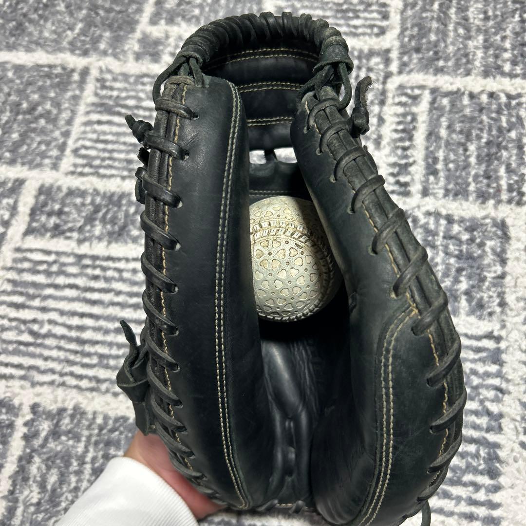 プロエッジ キャッチャー用軟式グローブ 黒