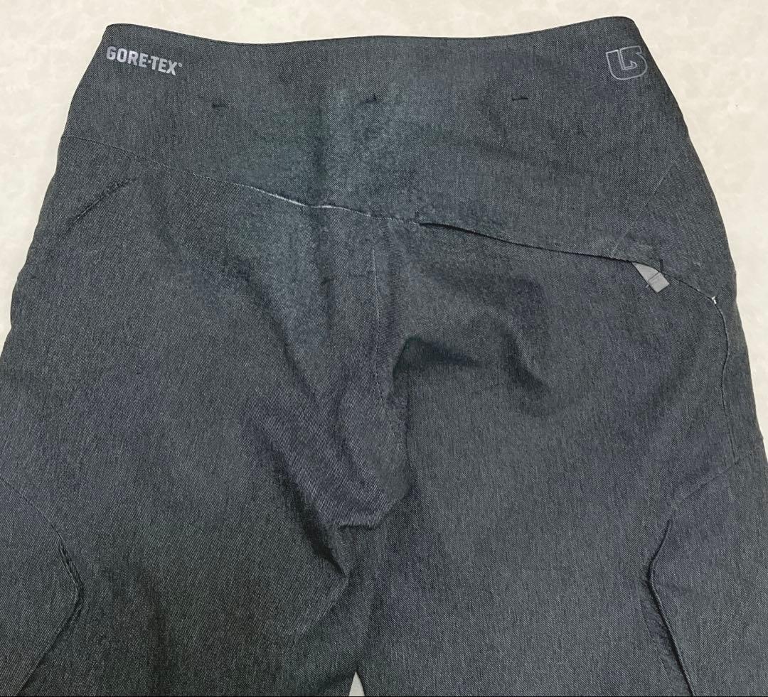BURTON バートン『ak』 ゴアテックス　スノーボードパンツ デニム生地
