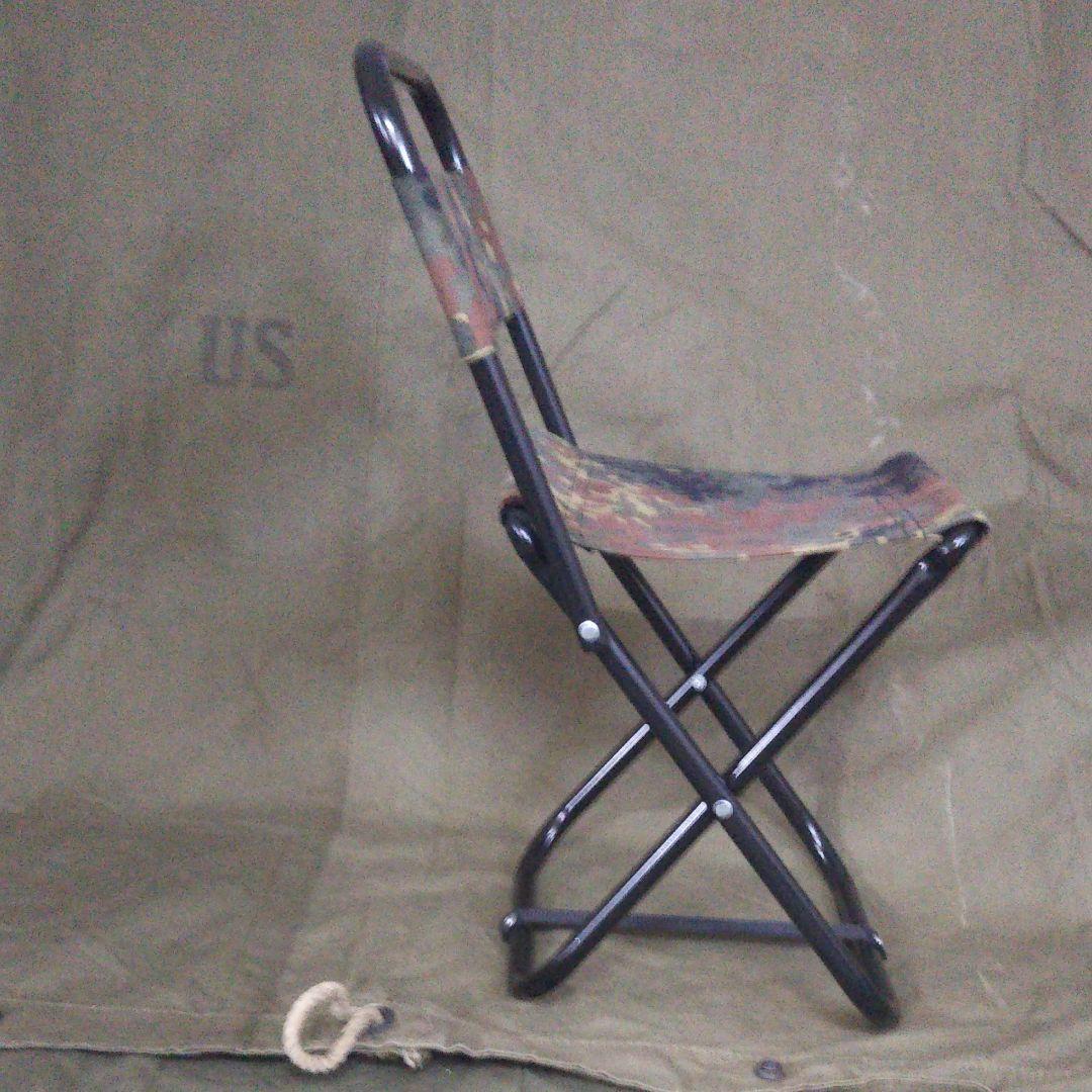 ドイツ軍　パップテント　リメイク チェアリング　2脚セット　イス　ミリタリー