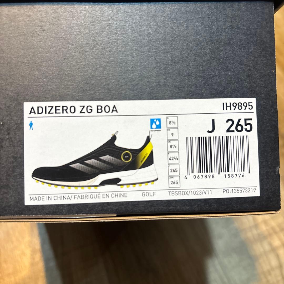【新品】アディダス メンズ ゴルフシューズ ADIZERO ZG 25 BOA