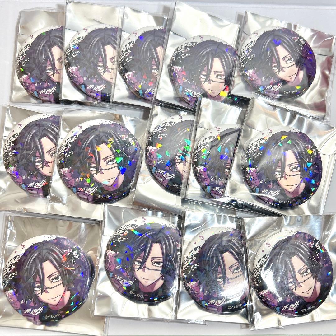 桃華月詠 ホログラム缶バッジ 桃源暗鬼 メイド ツリビレ マズル