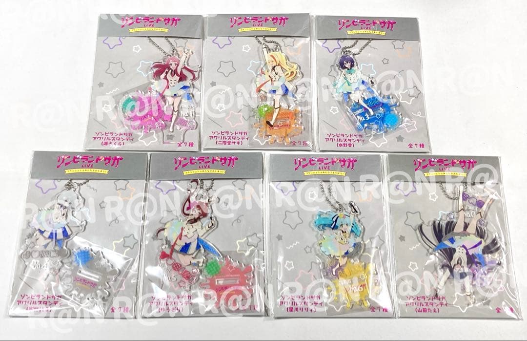 ゾンビランドサガ みんなでおらぼう！アクリルスタンディ 全7種セット