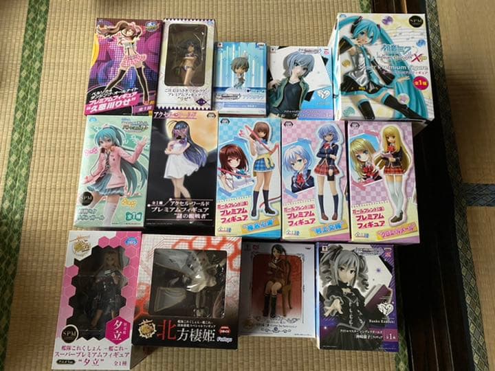 アイマス、初音ミク、他アニメ関連フィギュア