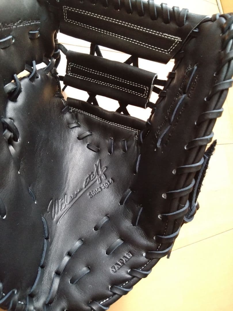Wilson　硬式左投げファーストミット　ブラック　WBW101120ウィルソン