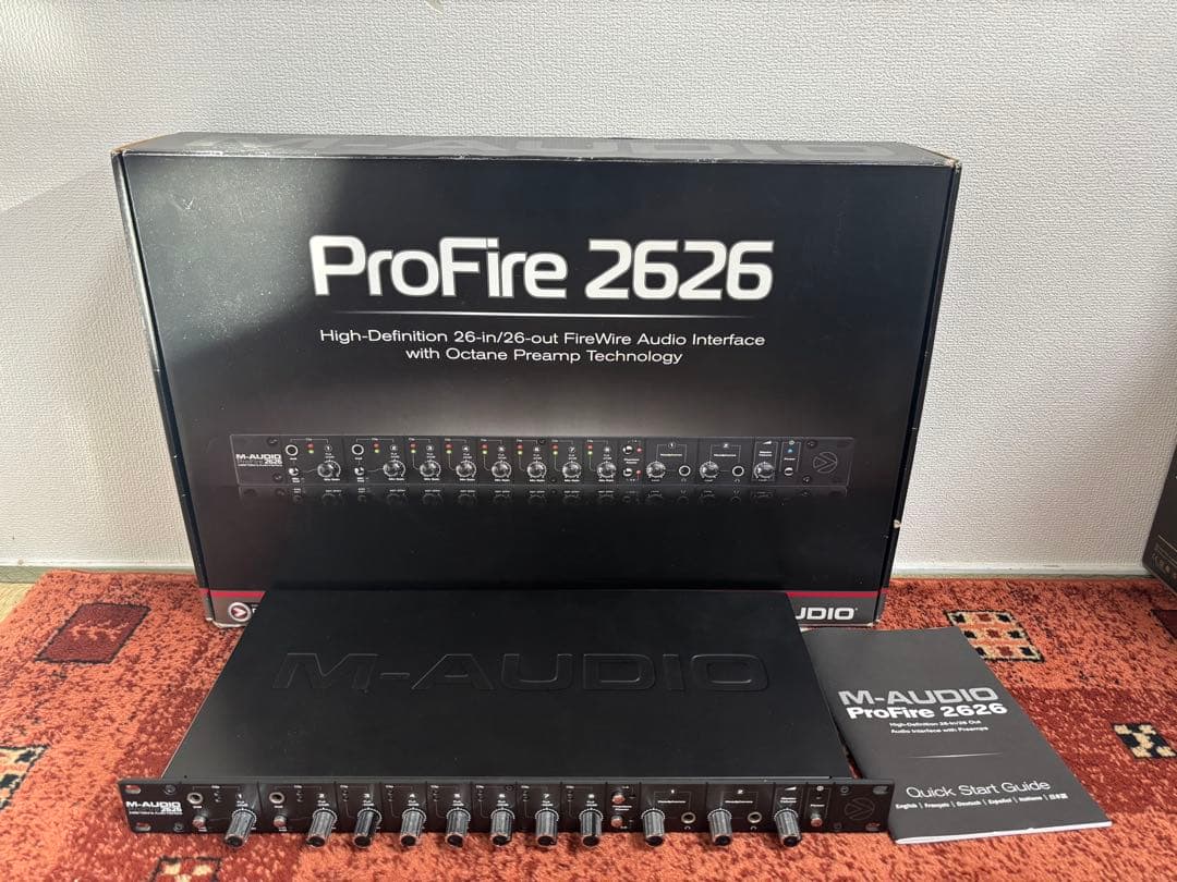 M-AUDIO ProFire 2626 オーディオインターフェイス