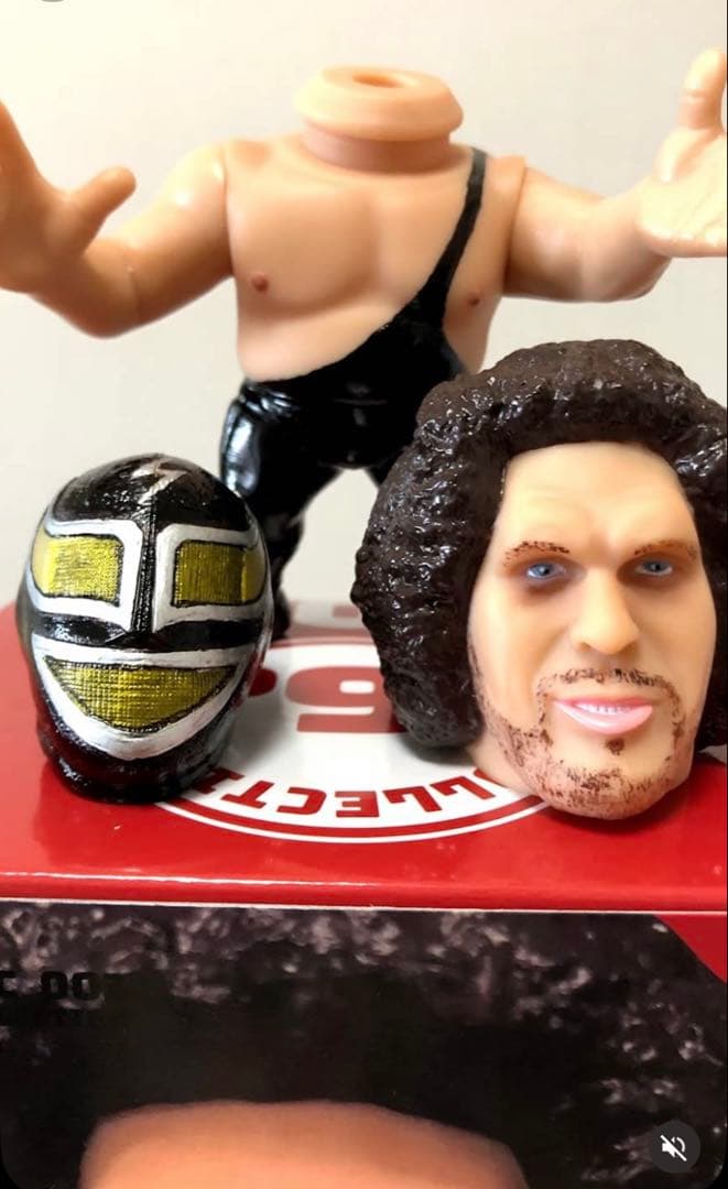 【カスタム】16dソフビ★ジャイアントマシン◀︎アンドレ・ザ・ジャイアント HAO