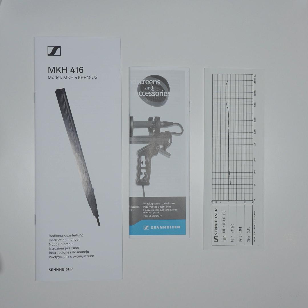 SENNHEISER MKH416-P48U3 ショットガンマイク