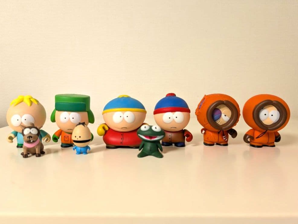 Kidrobot southpark サウスパーク フィギュア 6体セット レア