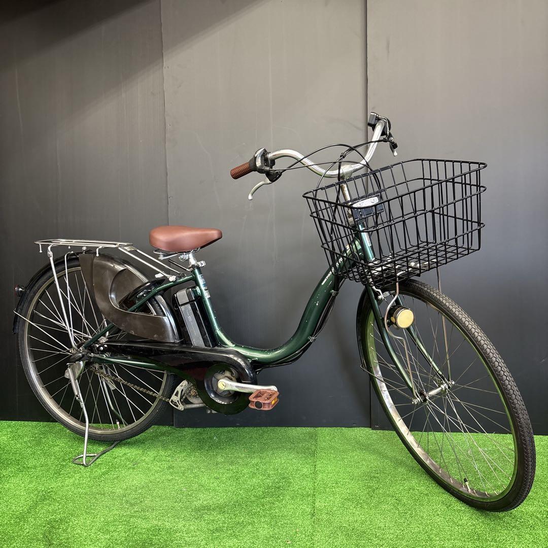 電動自転車 YAMAHA PAS Natura グリーン　26⚫️