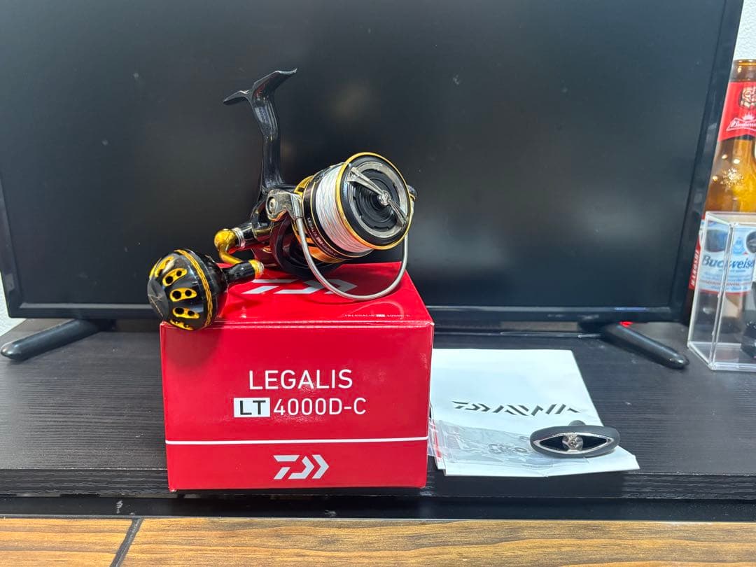 DAIWA 18LEGALIS LT4000D-C/ハンドル交換 / pe1.5