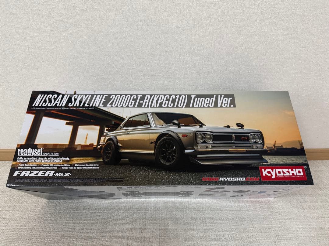 京商 ラジコン フェーザーMk2 日産 ハコスカ　スカイライン GT-R