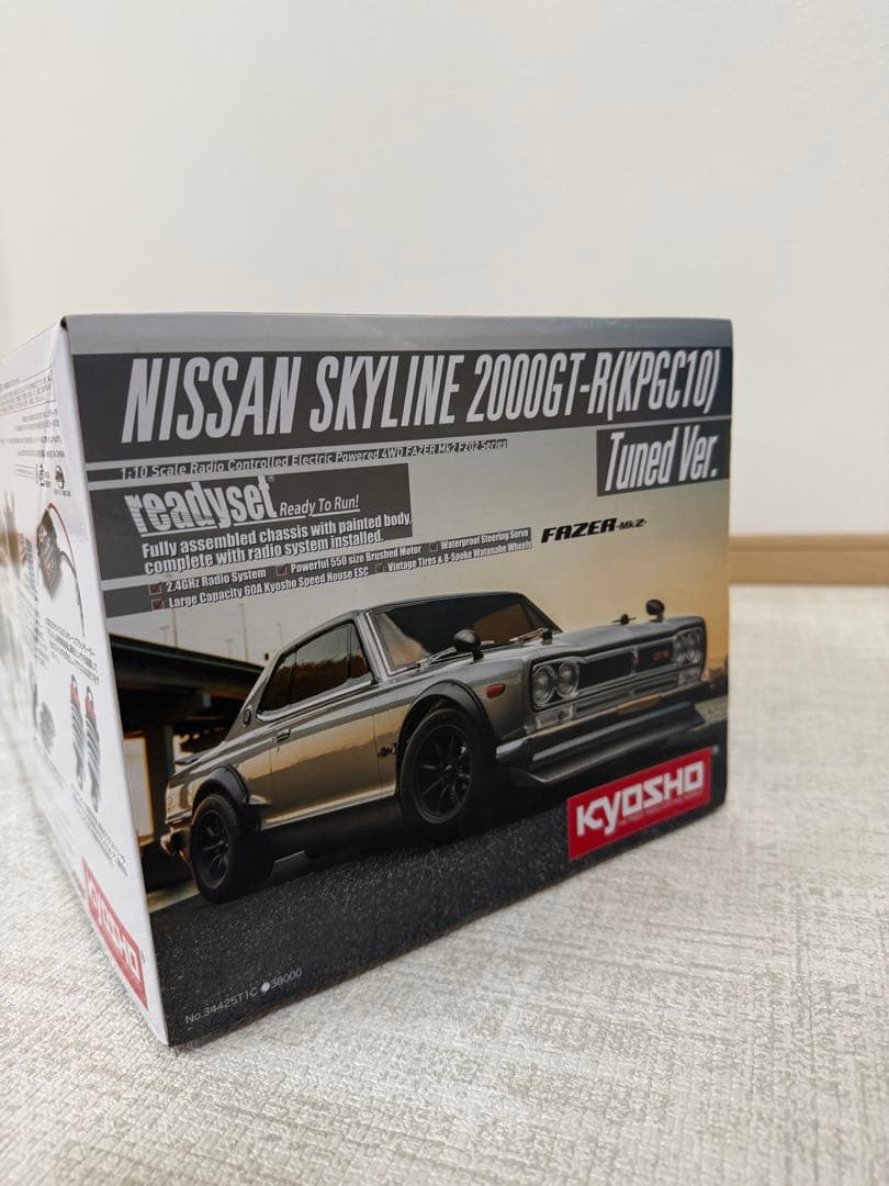 京商 ラジコン フェーザーMk2 日産 ハコスカ　スカイライン GT-R