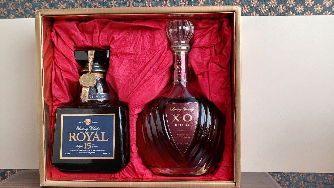  15年 ウイスキー & Suntory XO ブランデーデラックス