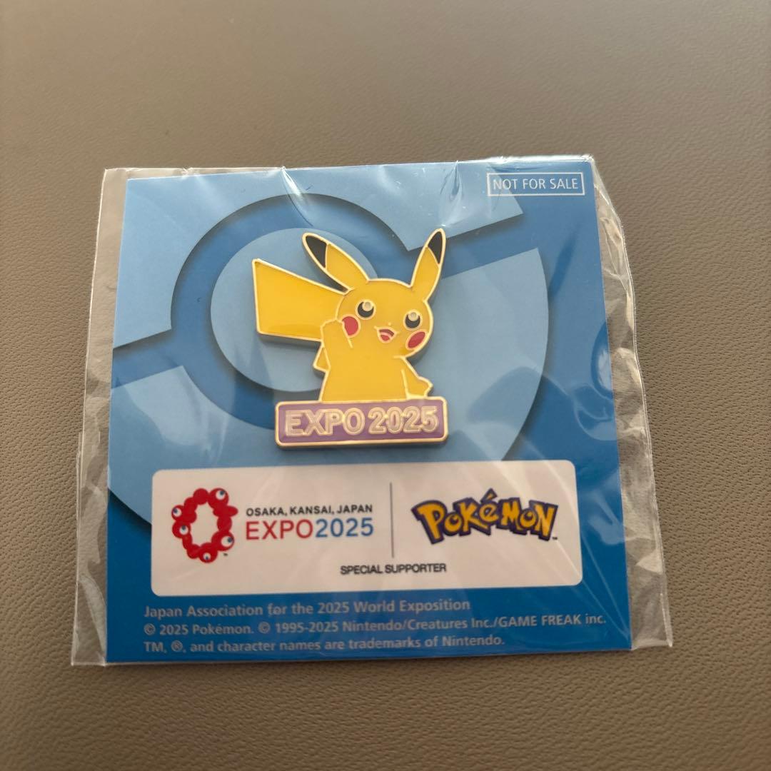 ピカチュウ EXPO 2025 ピンバッジ