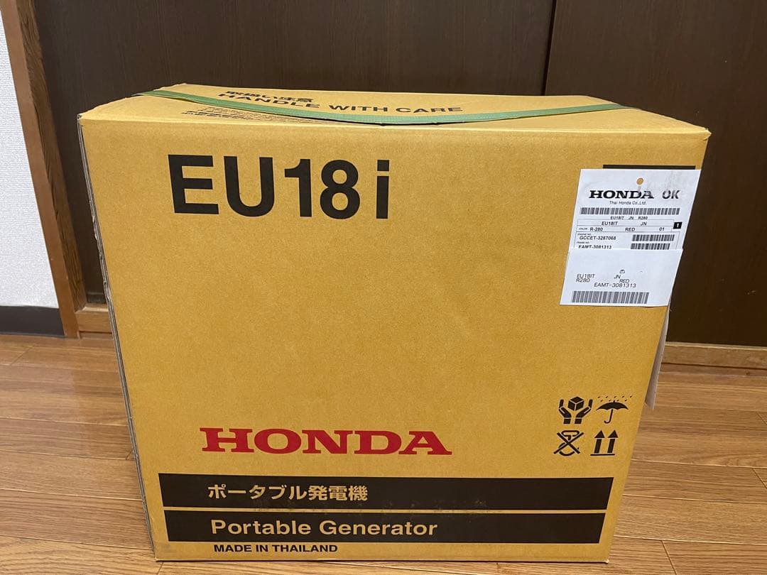 HONDA インバーター発電機 EU18i