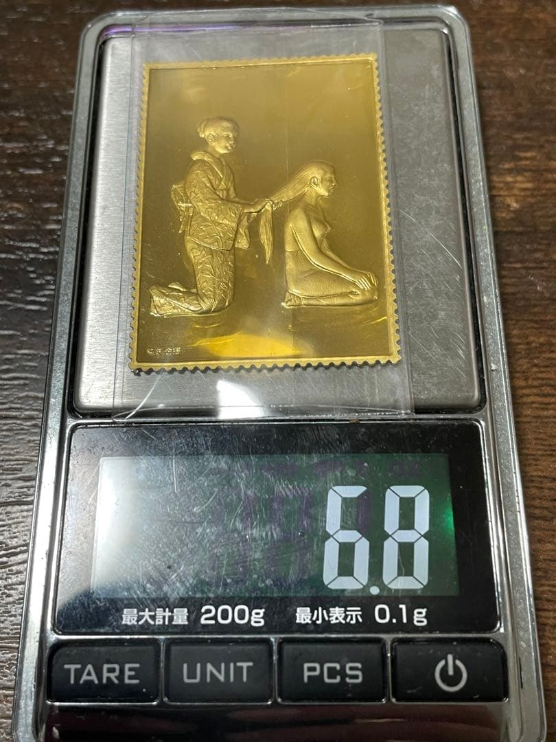 純銀レリーフと純銀金張レリーフ