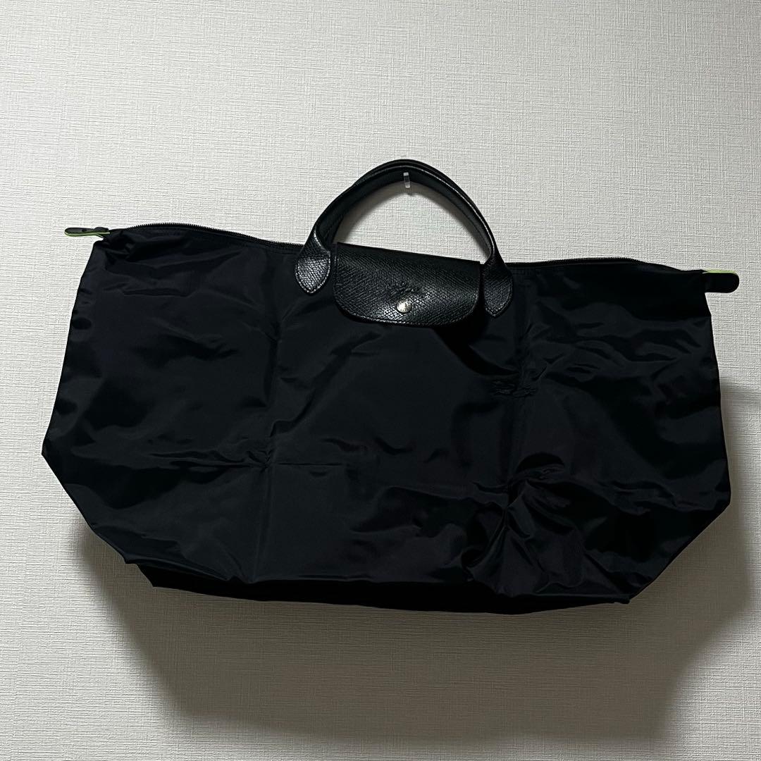 ロンシャン　旅行かばん　L ルプリアージュグリーン