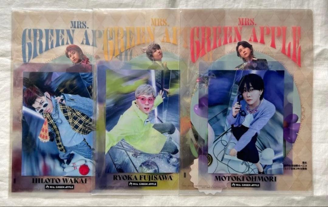 【バラ売り可】 ミセス　一番くじ　クリアファイル　セット