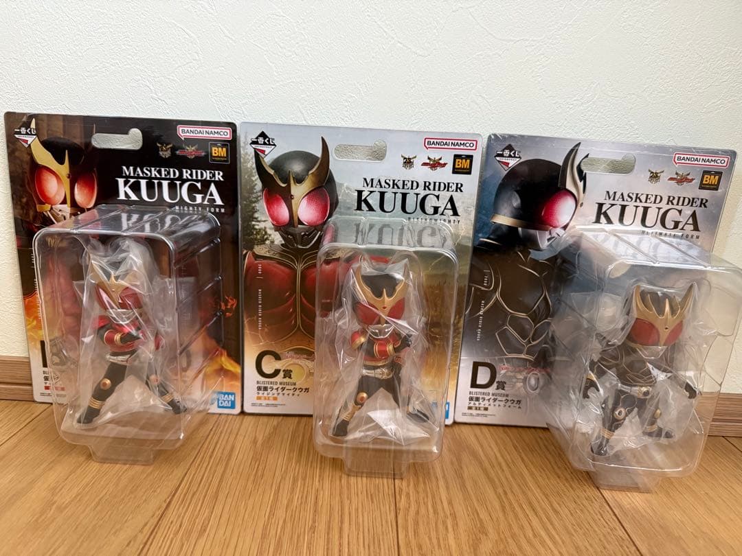 仮面ライダークウガ 一番くじ B C D コンプリート セット フィギュア