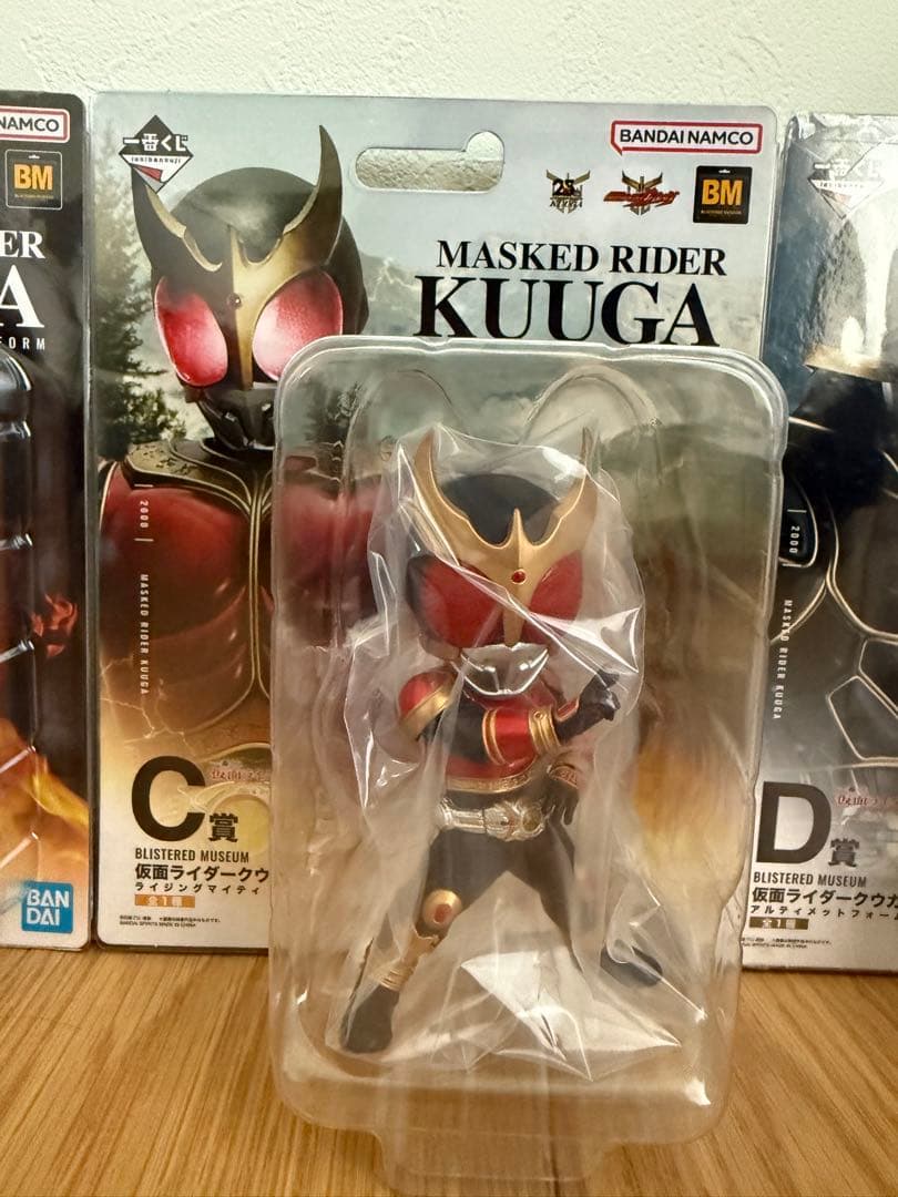 仮面ライダークウガ 一番くじ B C D コンプリート セット フィギュア