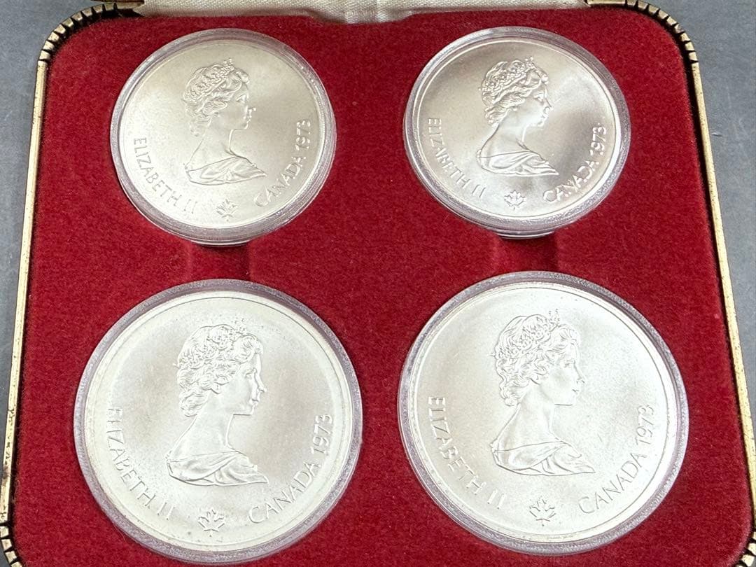 【⭐️価格高騰❣️激レア⭐️】1976年モントリオールオリンピック記念銀貨セット