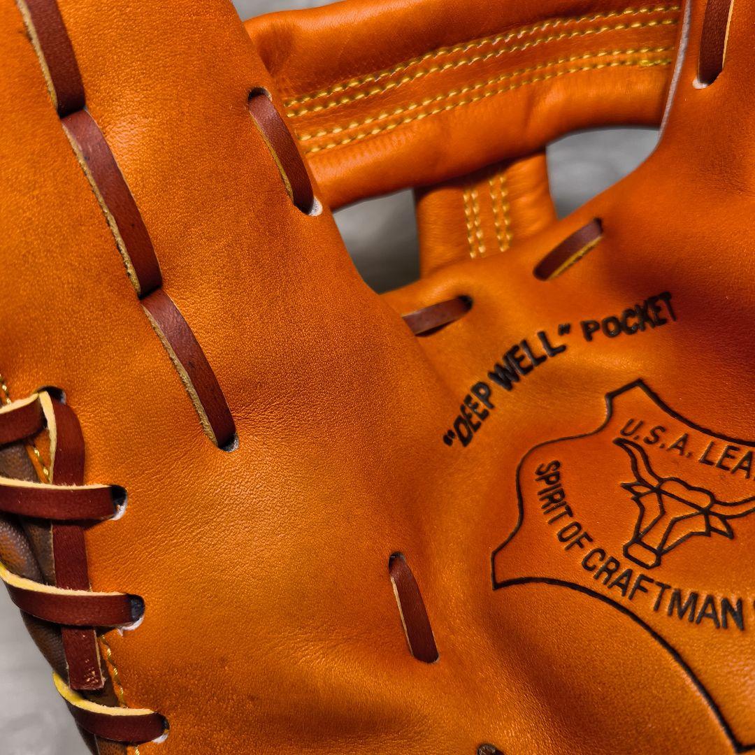 美品 希少 サンアップ Sun up 軟式 一般 グローブ 左手用(右投)