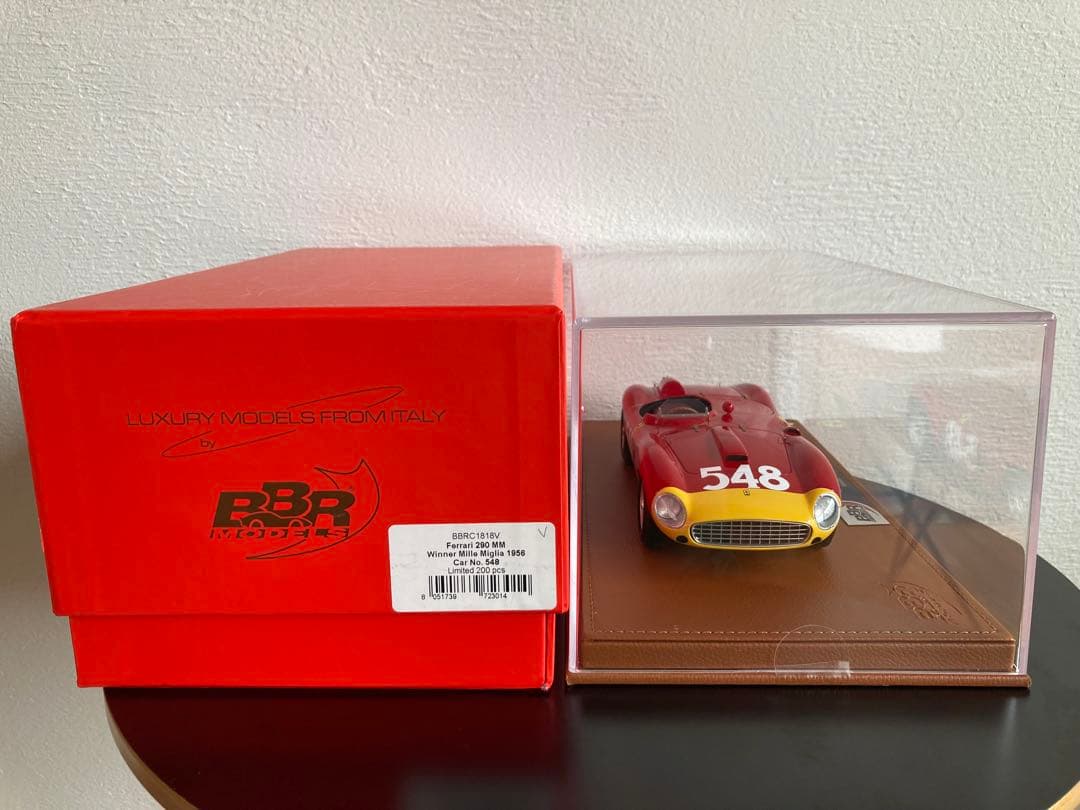 自動車 BBR 1/18 Ferrari 290 MM MilleMiglia 1956