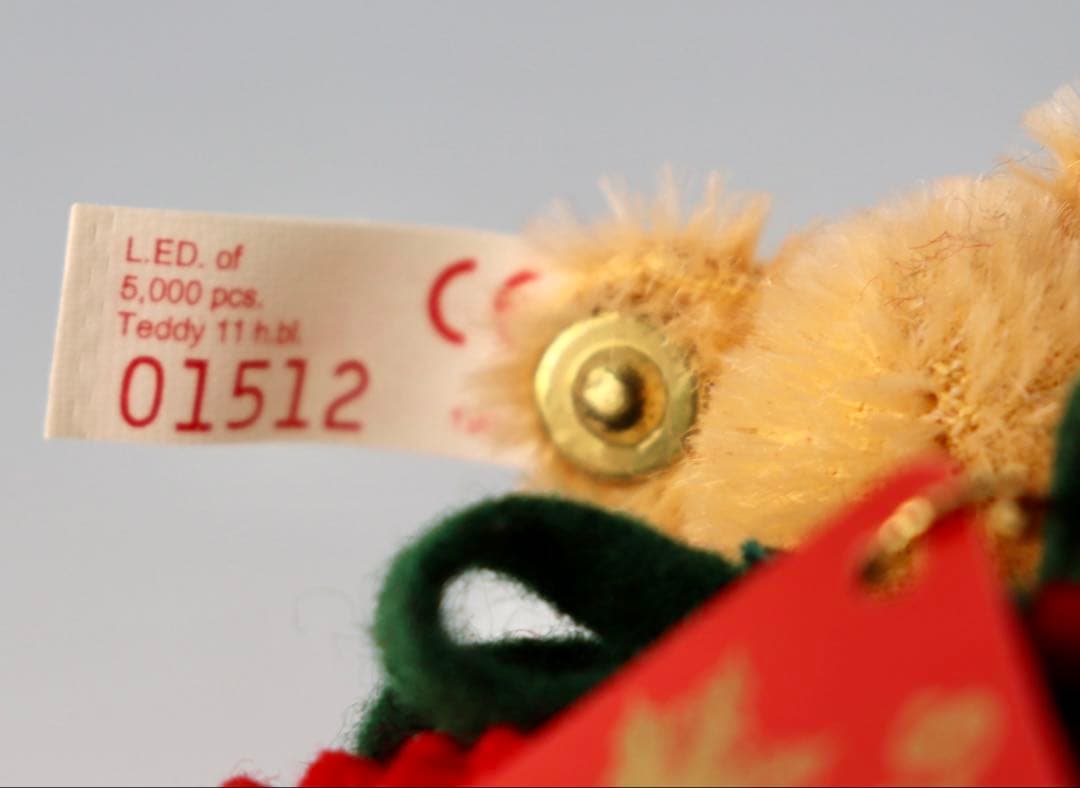 Teddybär Christmas Ornam. シュタイフ・オーナメントベア