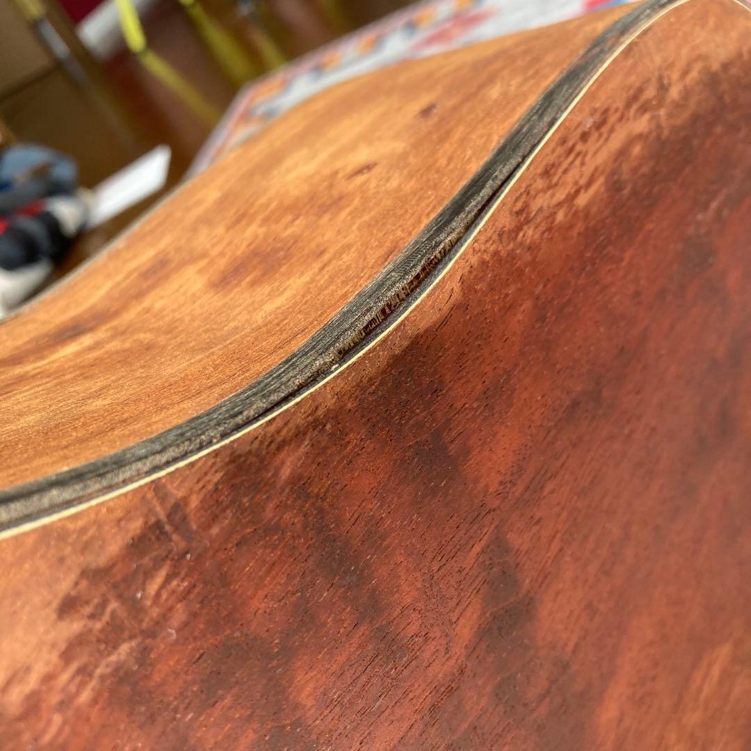 マ*ズ様 ハンドメイドギター　制作途中　ウォルナット　パーツ付き