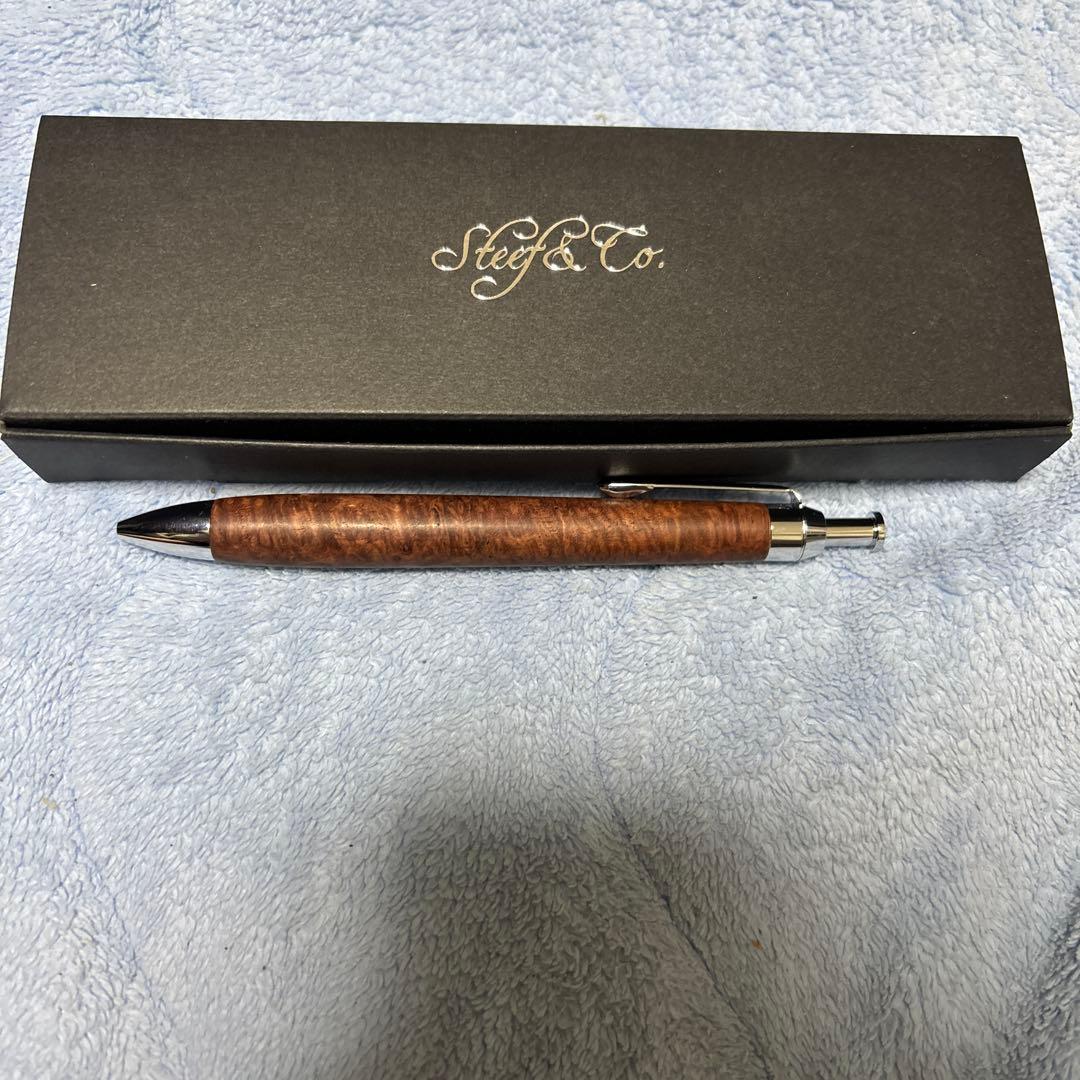 Steef&Co 特上花梨瘤杢シャーペン　値下げ可能