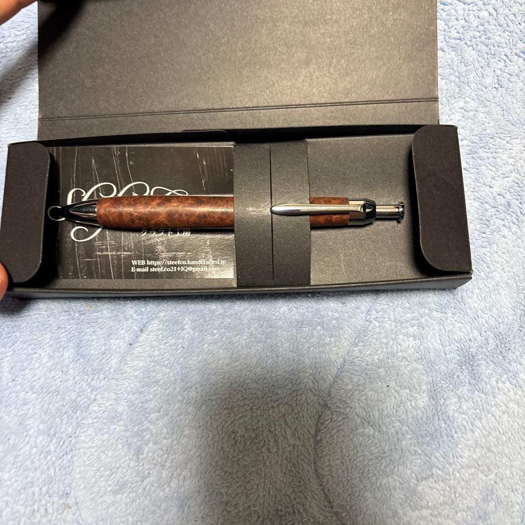 Steef&Co 特上花梨瘤杢シャーペン　値下げ可能