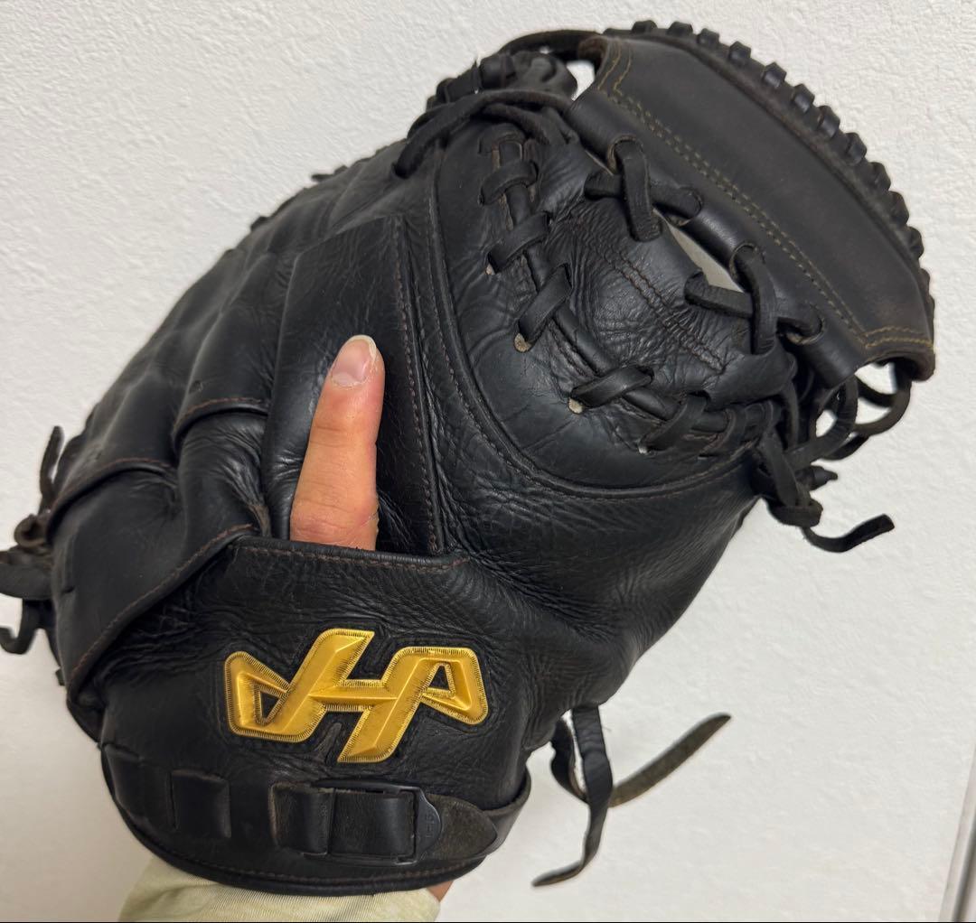 [美品] 値下げ交渉可！ハタケヤマ 硬式キャッチャーミット
