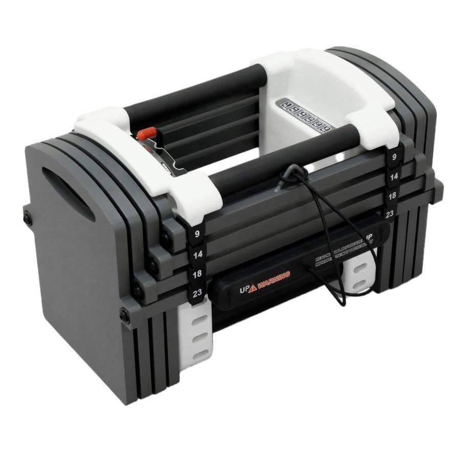 パワーブロック ダンベル 可変式ダンベル 23kg 12段階調節 2386