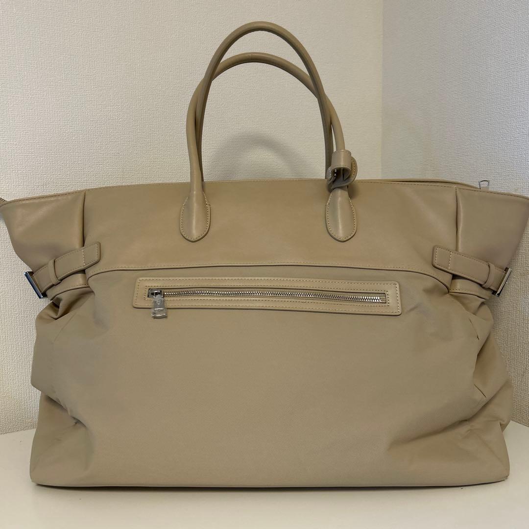 ほぼ未使用　ジーフォア　ロッカーバッグ　ベージュ　トート型