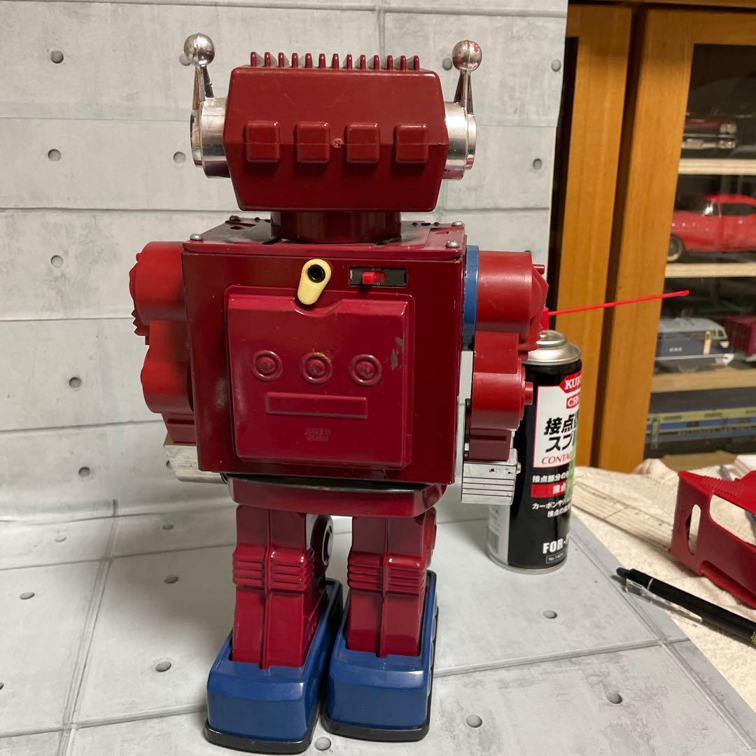 堀川玩具ジャンボ火星大王（初期型）と（後期型）箱無し日本製（可動保証不可）の2台