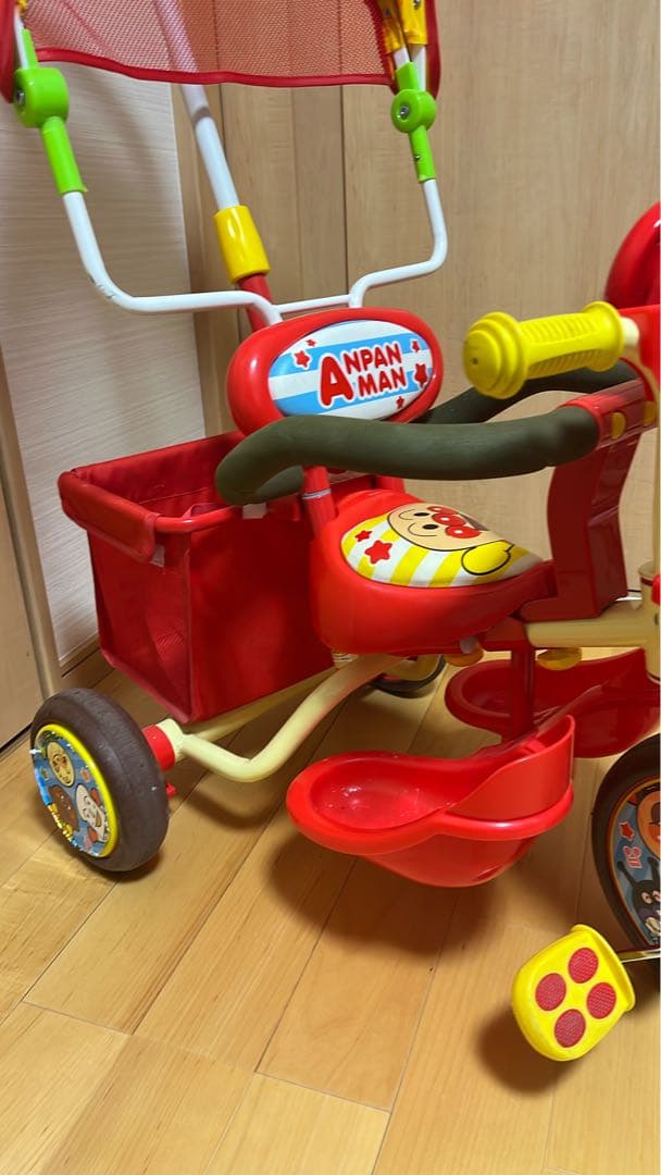 アンパンマン　三輪車　デラックス
