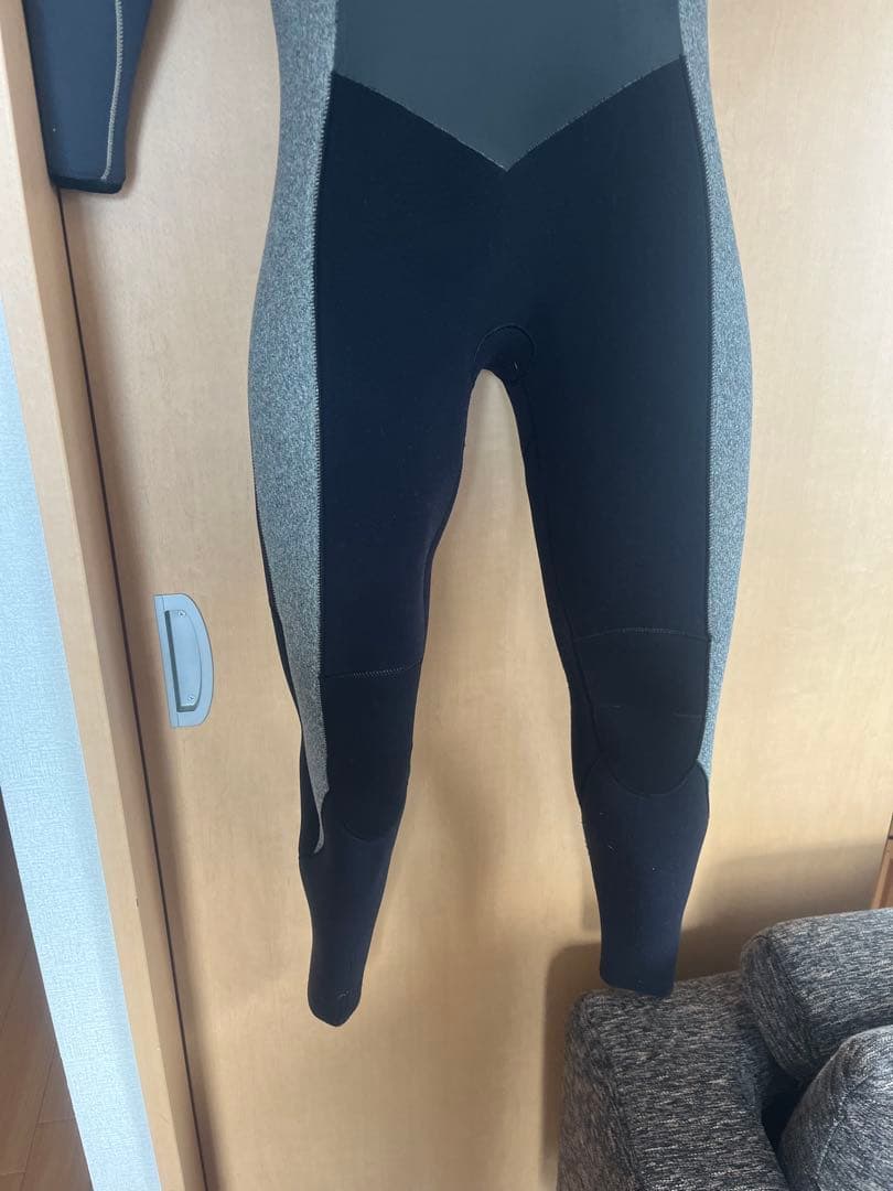 フルスーツ ウェットスーツ 黒/グレー