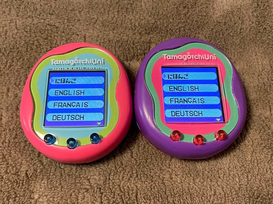 Tamagotchi Uni Pink &Purple 本体