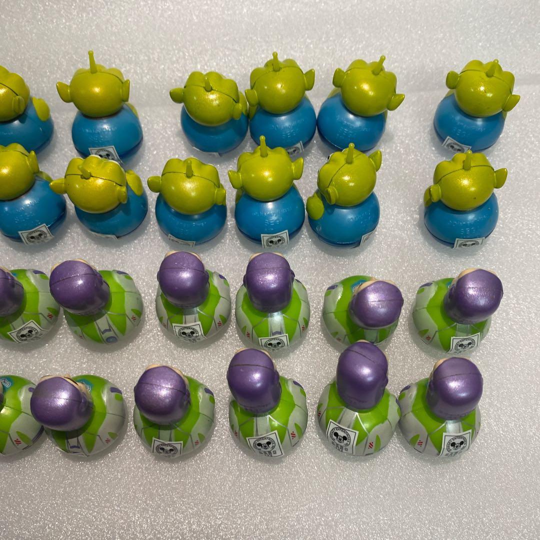 トイストーリー　バズ　リトルグリーンメン　起き上がり小法師 34個セット