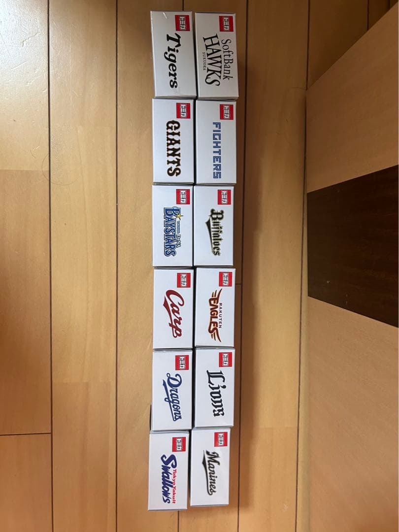 【新品】トミカ 野球選手ミニカー 12球団セット