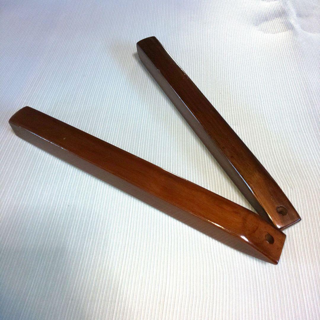 拍子木 音頭 お祭り 赤梅の木