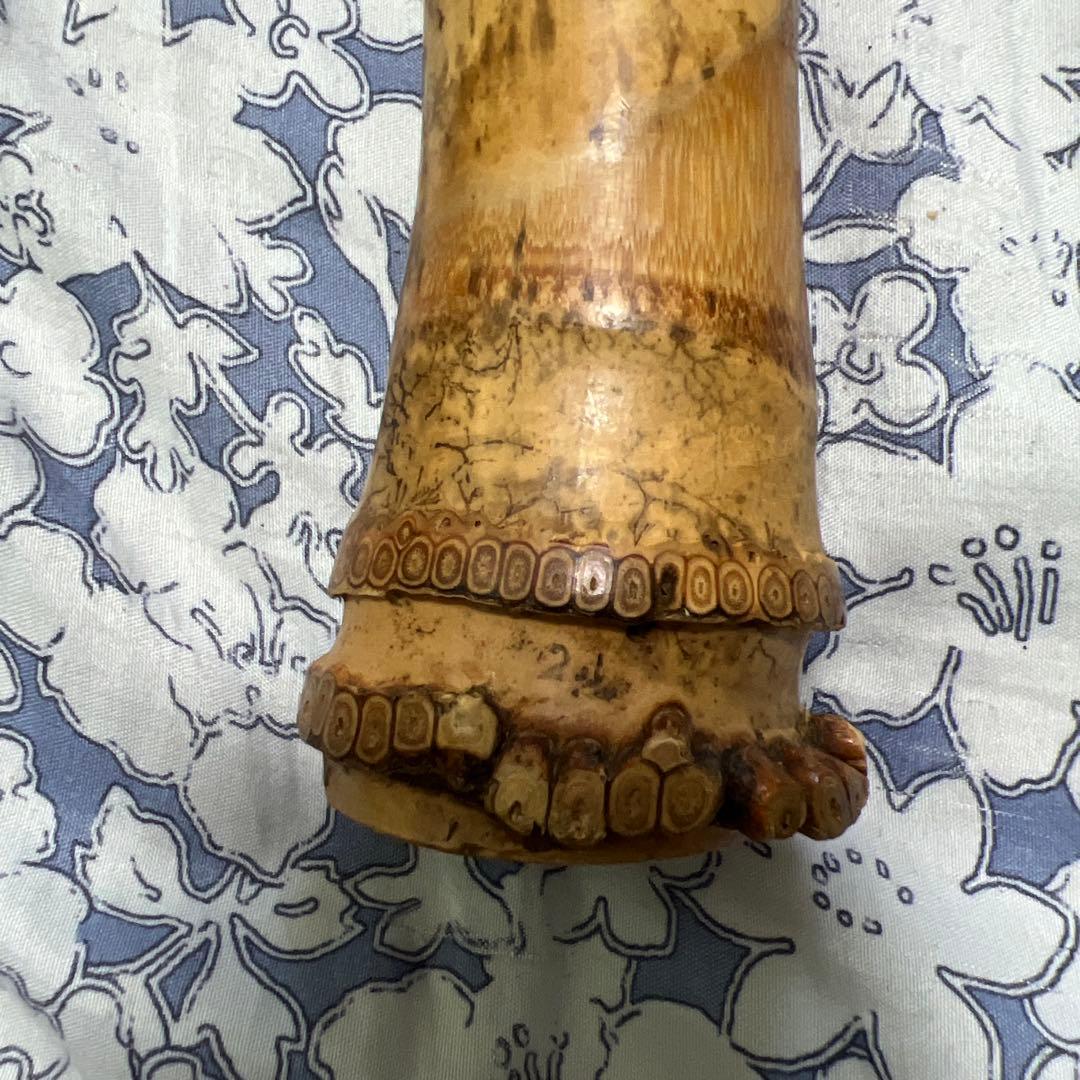 尺八 約63cm 銘　竹治